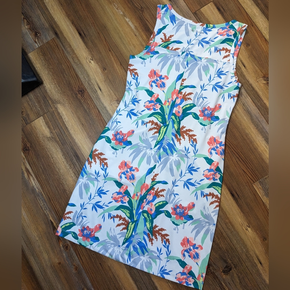 Columbia pencil tank sundress w pockets